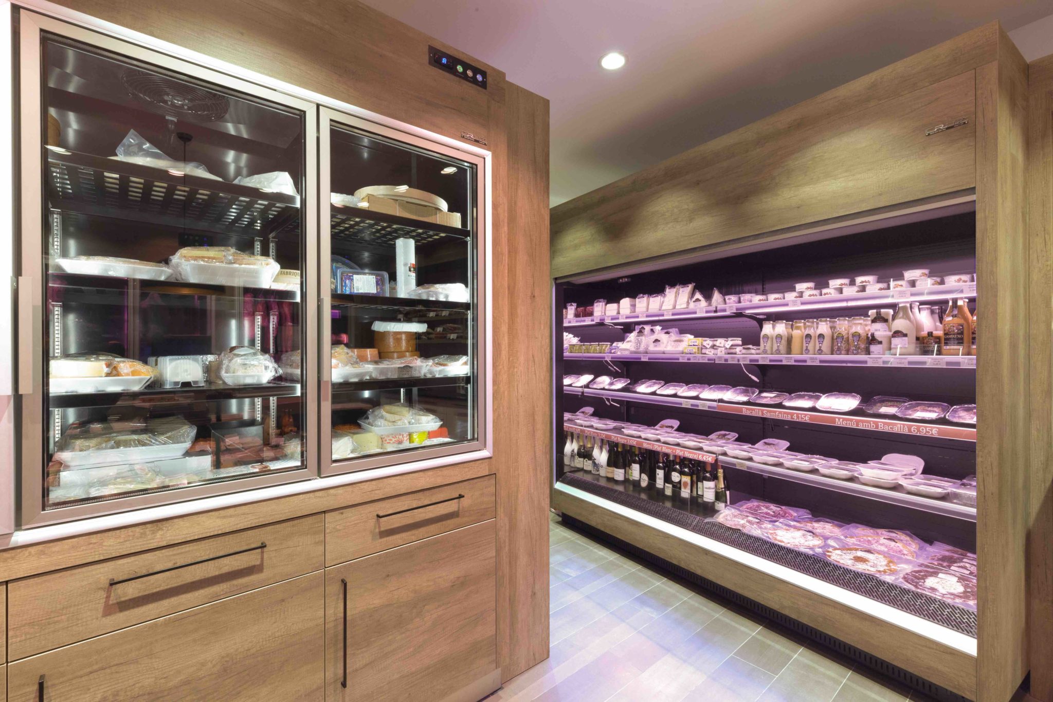 Vitrine réfrigérée Fromagerie et Charcuterie - Cruz Cool Tech